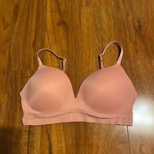 PINK Wireless Push Up Bra